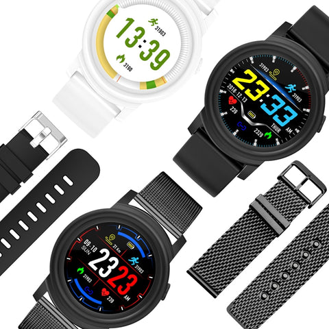 DK02 Round Smartwatch IP67 Waterproof Wearable Smart Watch For Android IOS