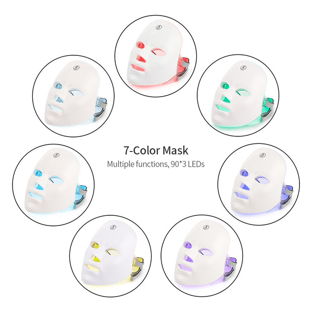 LED Face Mask Colour Therapy & Rejuvenation