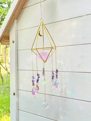 Handmade Rainbow Crystal Suncatcher