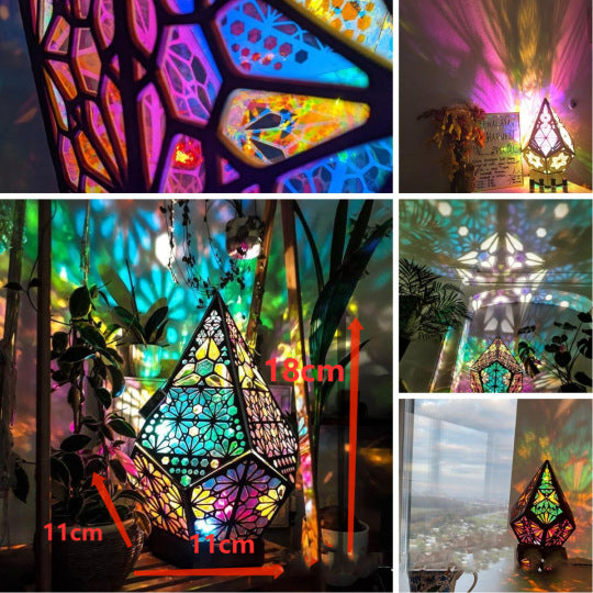 Bohemian Prism Lamp