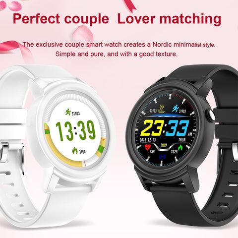 DK02 Round Smartwatch IP67 Waterproof Wearable Smart Watch For Android IOS