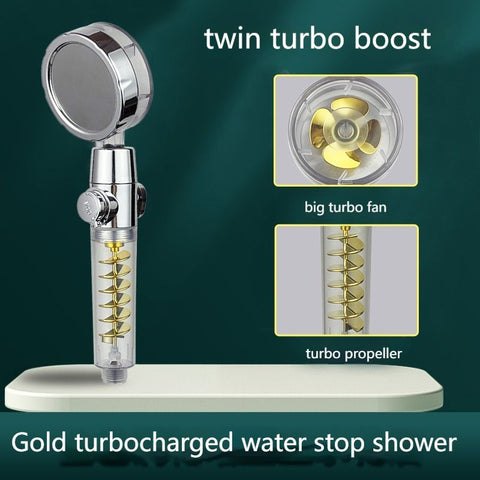 Supercharged Water Purification Shower Head