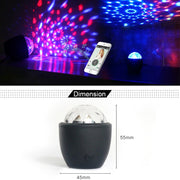 Mini USB Disco Ball Travel Light