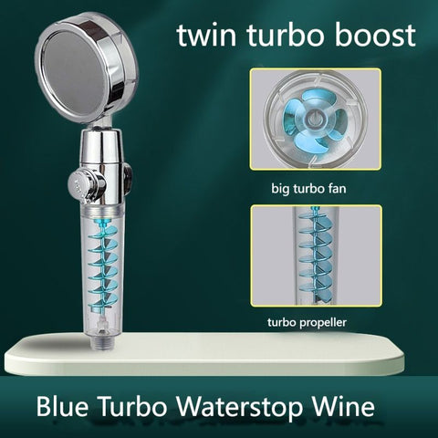 Supercharged Water Purification Shower Head