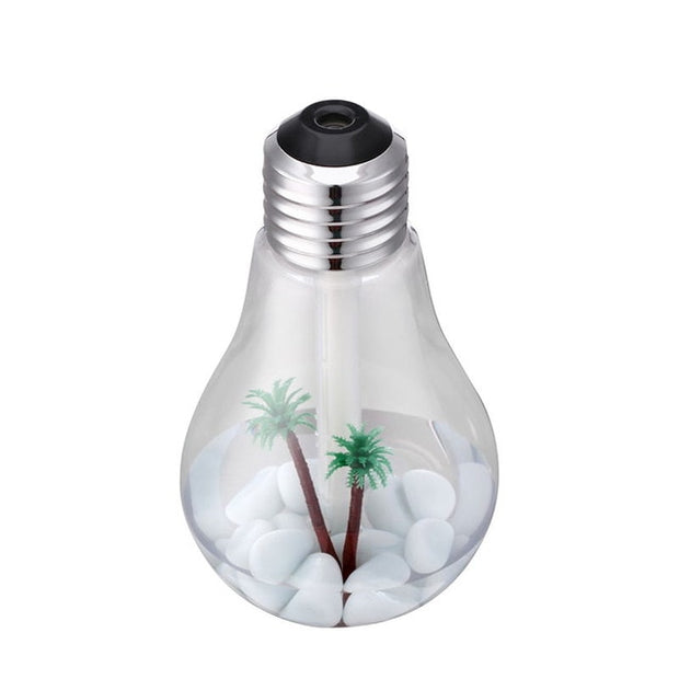 LED Ultrasonic Bulb - Humidifier & Oil Diffuser