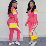 Women Tracksuit Top and Pant Sweatsuit