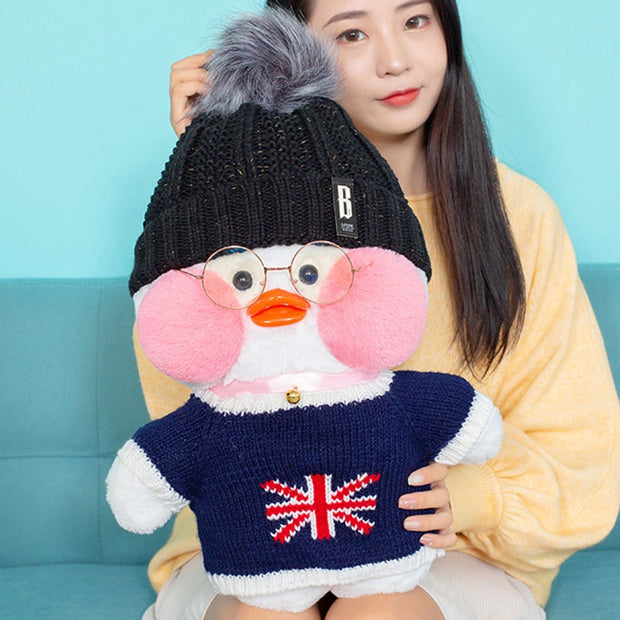 50CM Kawaii LaLafanfan Cafe Duck Plush Toy