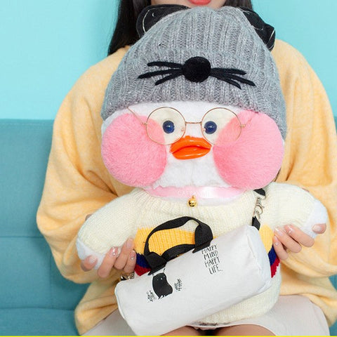 50CM Kawaii LaLafanfan Cafe Duck Plush Toy