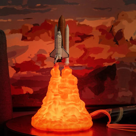 Take off Rocket Space Lamp