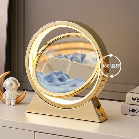 Luxury Sand Hourglass Lamp