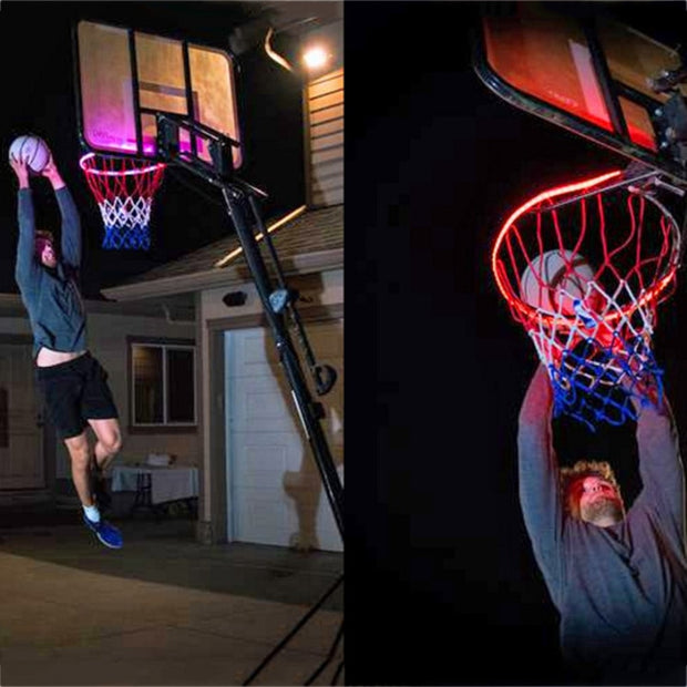 Solar Basketball Hoop Light