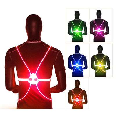 360 Reflective LED Flash Vest