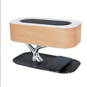 Bluetooth Speaker w/ Wireless Charging Lamp