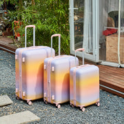 Sunset 3 Piece Hardshell Suitcase Set