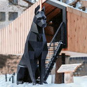 Doberman Geometric Home Decor