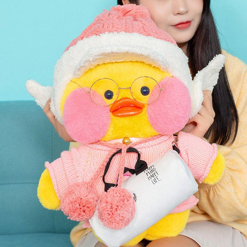 50CM Kawaii LaLafanfan Cafe Duck Plush Toy