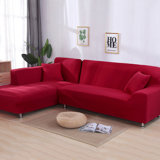 Elastic Sofa Cover L-Shaped