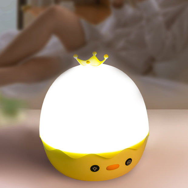 Cute Crown Duck Projector Light Atmosphere Light Night Light Star Light Sleep Light