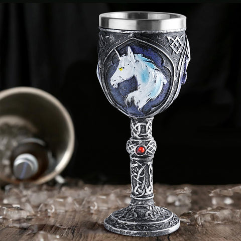 Unicorn Resin Wine glass