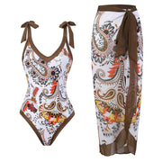 New you One Piece Bikini & Skirt