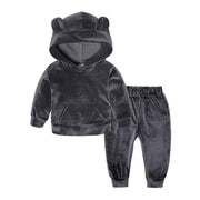 Kids Velvet Tracksuit