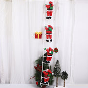 25cm Santa Ladder Hanging Decor