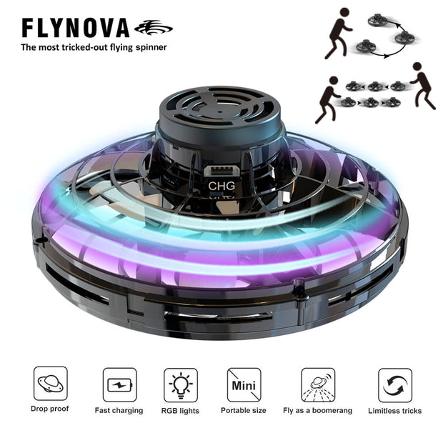 Flynova Pro Spinning Ball Aircraft Fingertip UFO Christmas Toy Gifts