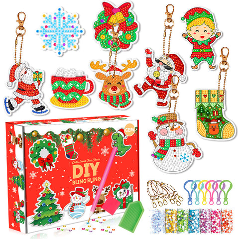 Christmas DIY Bling Bling Ornament Set