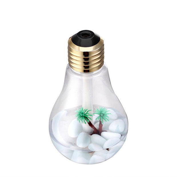 LED Ultrasonic Bulb - Humidifier & Oil Diffuser