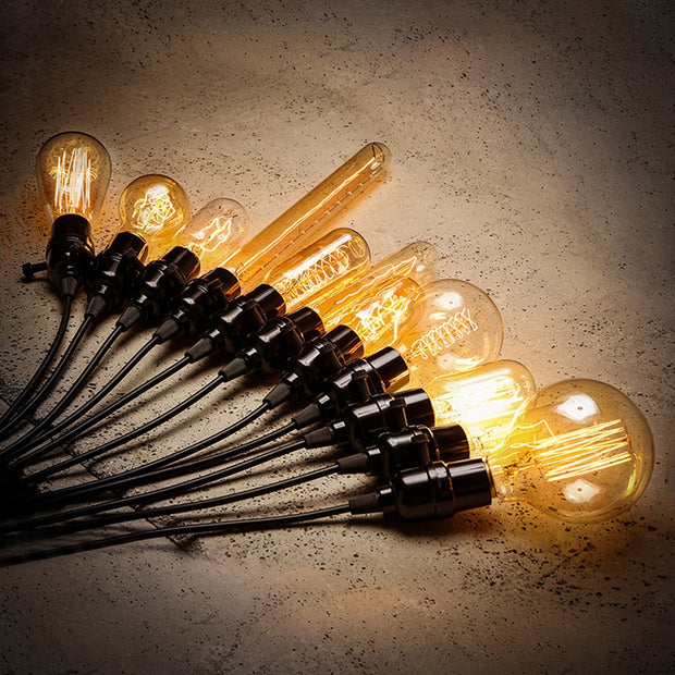 Retro Vintage Edison Bulb E27 40w 220v Ampoule Vintage Bulb Edison Lamp Filament Incandescent Light Bulb Led Retro Lamp Decor