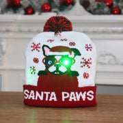 Luminous Xmas Knitted LED Hat