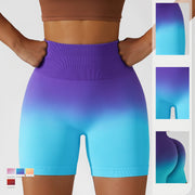 Gradient Seamless Yoga Shorts