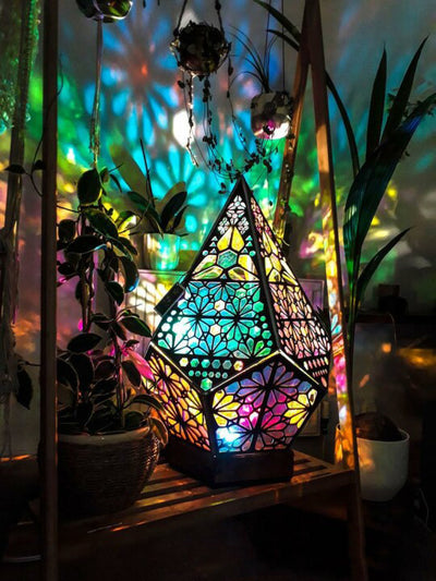 Bohemian Prism Lamp