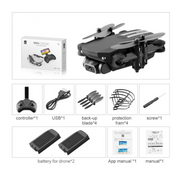 Pocket Drone 4k Foldable Quadcopter