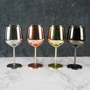 Stainless Steel Red Wine Glass Tall Glass Champagne Glass 500ML