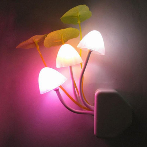 Mushroom Funghi Night Light with Sensor 220V 3 LEDs