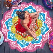 Colourful Mandala Beach Towel