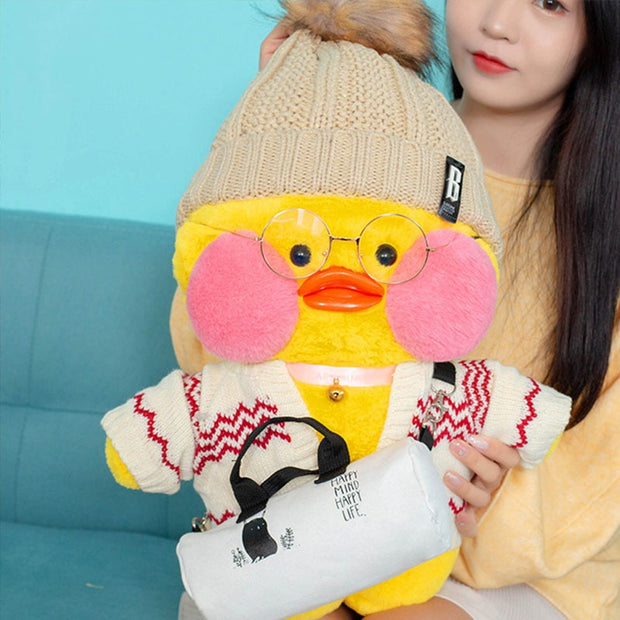 50CM Kawaii LaLafanfan Cafe Duck Plush Toy