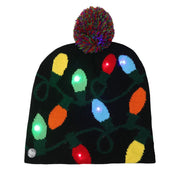 Luminous Xmas Knitted LED Hat