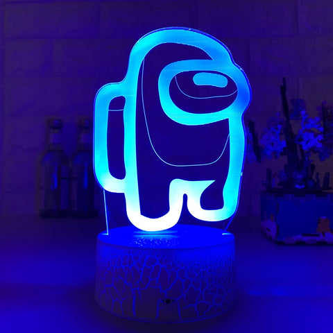 LOGO 3D Illusion Desktop Lamp