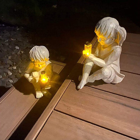 Sharing the Light Garden Statues