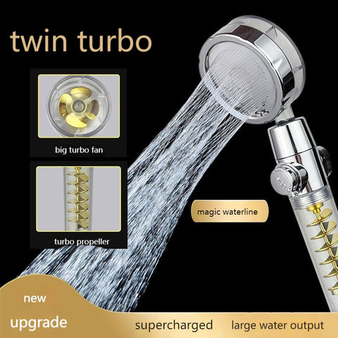 Supercharged Water Purification Shower Head