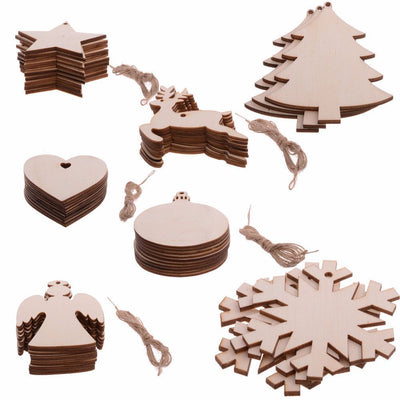 Paint it DIY Wooden Ornament Set