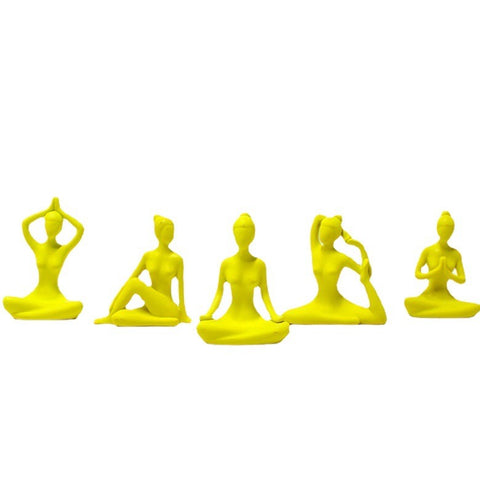 Resin Yoga Set