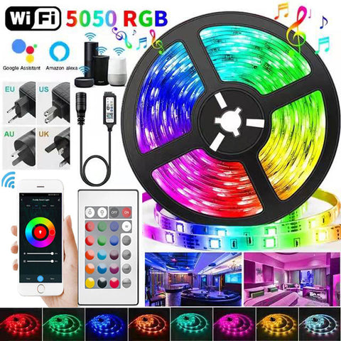 WIFI RGB Smart LED Waterproof Strip up to 30m