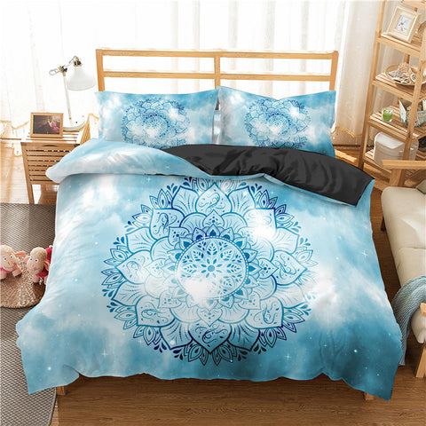 Mandala Bed 3 Piece Bed Set