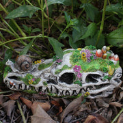 Crocodile Resin Garden Decor