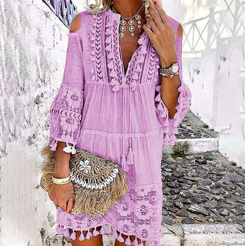 Boho Chic Ladies Dress