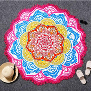 Colourful Mandala Beach Towel