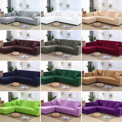 Elastic Sofa Cover L-Shaped